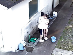 A young schoolgirl's daily life! Flirting with boyfriend -Two