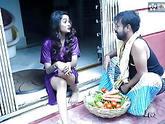 Young Super-fucking-hot and Sexy Newly Married Bhabhiji Screwed with Sabjiwala ( Hindi Audio )