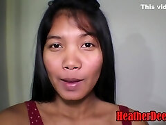 Heather Deep In 20 Week Pregnant Thai Teen Bj's Lash Cream Cock And Gets A Good Creamthroat