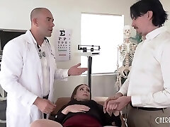 Super-fucking-hot Huge-titted Blonde Cucks Her Husband Because She Wants To Get Preggie And Her Doctor Offers To Help! - Laney Grey And Will Pounder