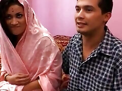 Nasty Indian bi-atch takes a bunch of dicks in her holes