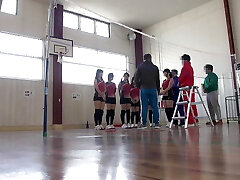 A certain chicks's college volleyball club in Tokyo is holding a instructing camp! The coaches are having all the romp they want 4