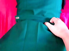 POV Thai Teen Student Girl Scout gets Poked by Her Mate In Classroom