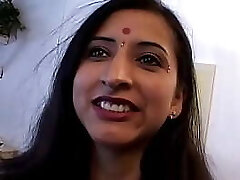 Indian wifey wants to get her first double foray, so husband invites the neighbor to help Indian wifey wants to get her first double foray, so husband invites the neighbor to help