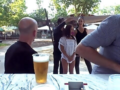 Public humiliation for Nomi Melone ends in xxx fucking