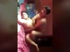 telugu couple pulverizing at home