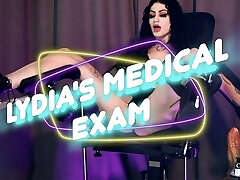 la enfermera demoníaca ravyn alexa examina todos los agujeros de la sexy gótica lydia black' s hasta que eyacula