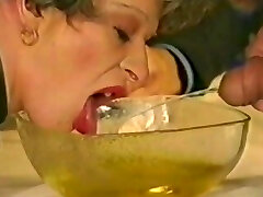 Granny swallows piss & pisses it out by satyriasiss
