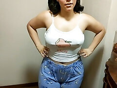 Neighbor surprises big ass Milf and helps her with her "back agony". Neighbor surprises big ass Milf and helps her with her "back agony".