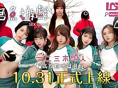 Asian Squid game adult version Ep1 - The Fattest ASIAN Fuck-fest EVER