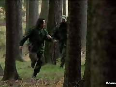 Failed Break Away by slave girl in prison running