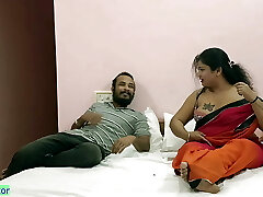 Desi Bengali Torrid Couple Shagging before Marry!! Hot Sex with Clear Audio