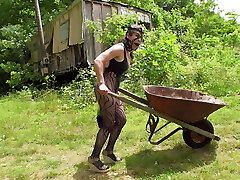 Plugged Slave - Abjecting Farm Chores