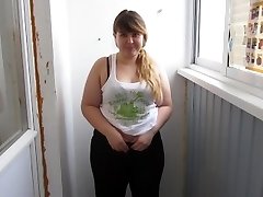 Russian, Thick Dame With By A Pussy Furry, Pee For You:)