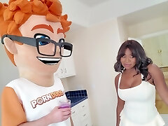 I Slap Amari Anne’s Big Butt in a Spunk-Splashed Tennis Afterparty!