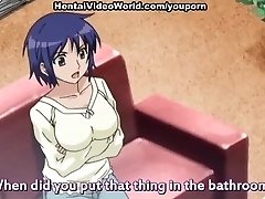 Bondage anime sex with lavish fountain