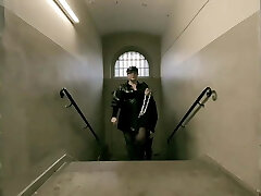 Dominatrix Domme April - Medical chastatation of slave