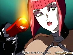 Fettered hentai gets whipped and punishment