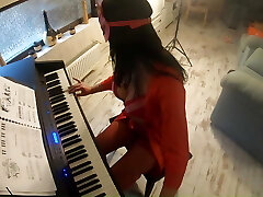 Red-hot step-mom feeding her ass and pussy with piano teacher Red-hot step-mom feeding her ass and pussy with piano teacher