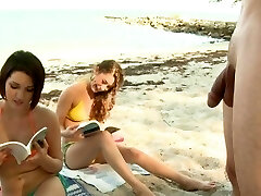BRANDI BELLE - My Buddies And I Getting Insatiable On The Beach