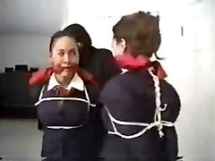 Stewardesses In Bondage