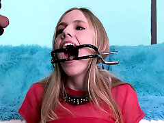 Nasty slut facefucked and urinated on Nasty slut facefucked and urinated on