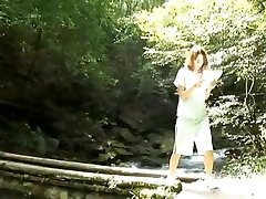 Suimire Matsu Gives A Blow-job And Gets Licked Outside