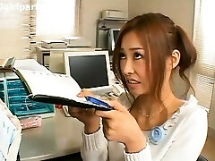 Japan Office Lady Gets Spunk On Her Face Japan Office Lady Gets Spunk On Her Face