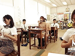 Trailer - MDHS-0009 - Model Super Sexual Lesson School - Midterm Exam - Xu Lei - Greatest Original Asia Porn Video