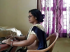 IT Engineer Trishala fucked with playmate on steaming Silk Saree after a long time