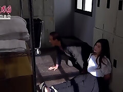 Woman Stuff And Cleave Ball-gagged