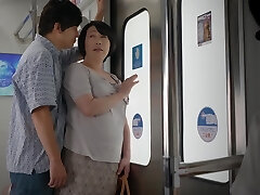 B-The boy's cheek is about to paw my cheek ...