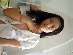 chinese model posing ***