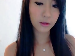 ładny asian webcam laska striptiz