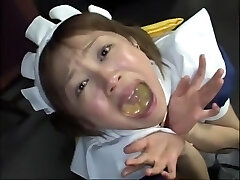 Adorable Japanese schoolgirls swallowing heavy geysers of fresh semen