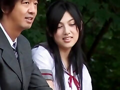 Best Japanese girl Saori Hara in Extraordinaire College/Gakuseifuku, Outdoor JAV scene