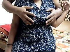 HOT INDIAN Lady BIG BOOBS PRESSING, SIX NINE, Railing & CUMMING INSIDE PUSSY
