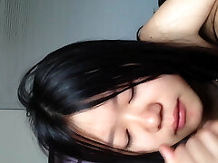 Lovely Chinese GF's dirty bang-out, blow job, body gobbling