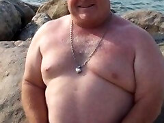 Bear big daddy with round fat belly big Bull nipples bear body Scorching sex cumshot total Milk cum big Bull fat bears HOT