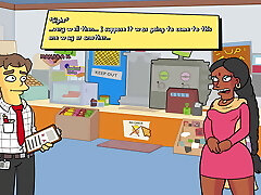 simpsons-brucia mansion - parte 2 sexy ebano culo da loveskysanx