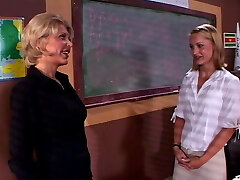 Cool Teacher Licks her pupil's pussy! (The unforgettable Porn Emotions in HD restyling version)