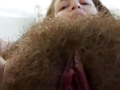Extra Ultra-cute Hairy Girl Vintage Dildo