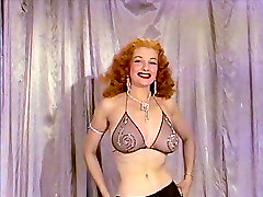 Brilliant Storm - vintage 50's classic burlesque dance strip