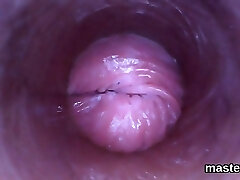 Horny czech teen opens up her tight poon to the extreme 