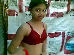 Indian Female In Shower