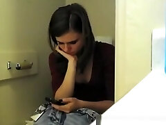 Teen spied in toilet urinating