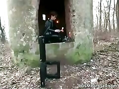 Nasty redhead loves to dress in leather part5 Nasty redhead loves to dress in leather part5