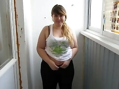 Russian, Thick Girl With By A Cooter Fur Covered, Pee For You:)