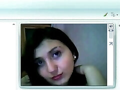 Ebru teases in converse