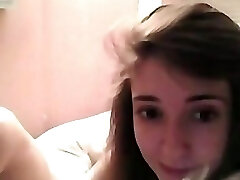 Nice girl with glasses likes cock Nice girl with glasses likes cock